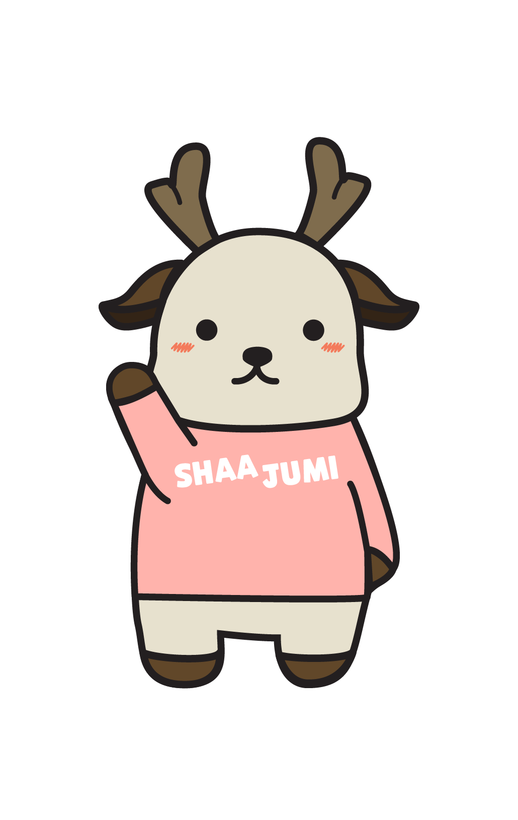 Shaajumi full-body mascot
