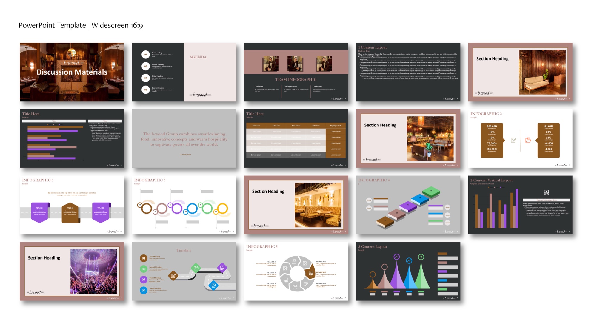 Hospitality deck — Williams Lea / Goldman Sachs